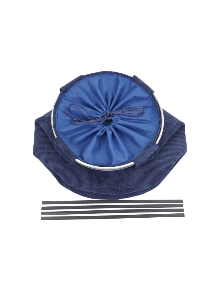 MCW Wäschesammler C34, Cord blau günstig kaufen onesize