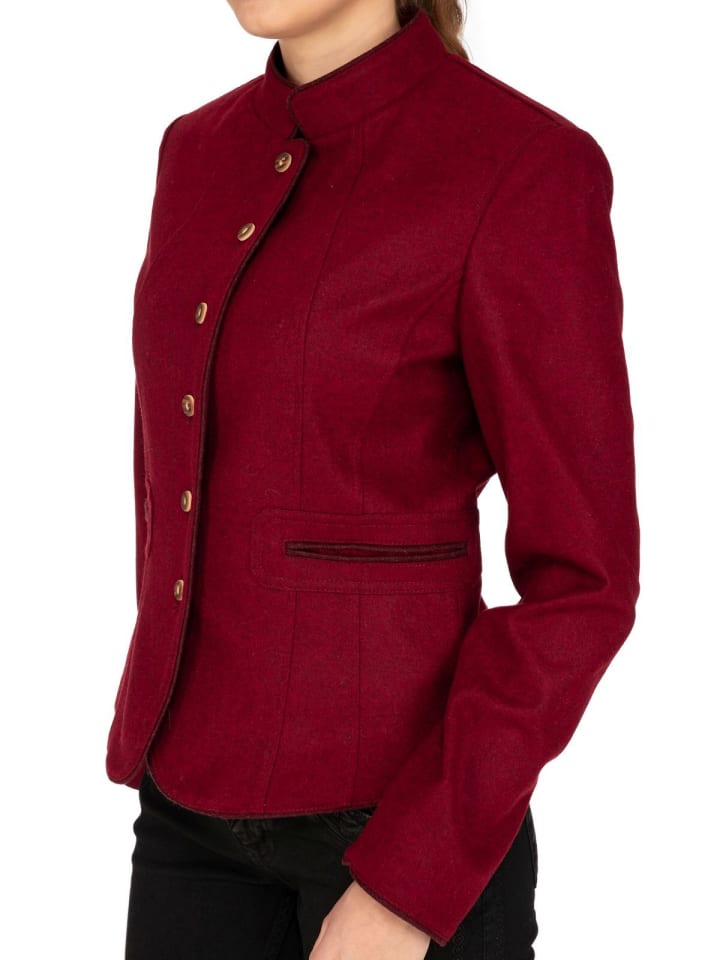 OS-Trachten Jacke 452002-3983 in mittelrot günstig kaufen