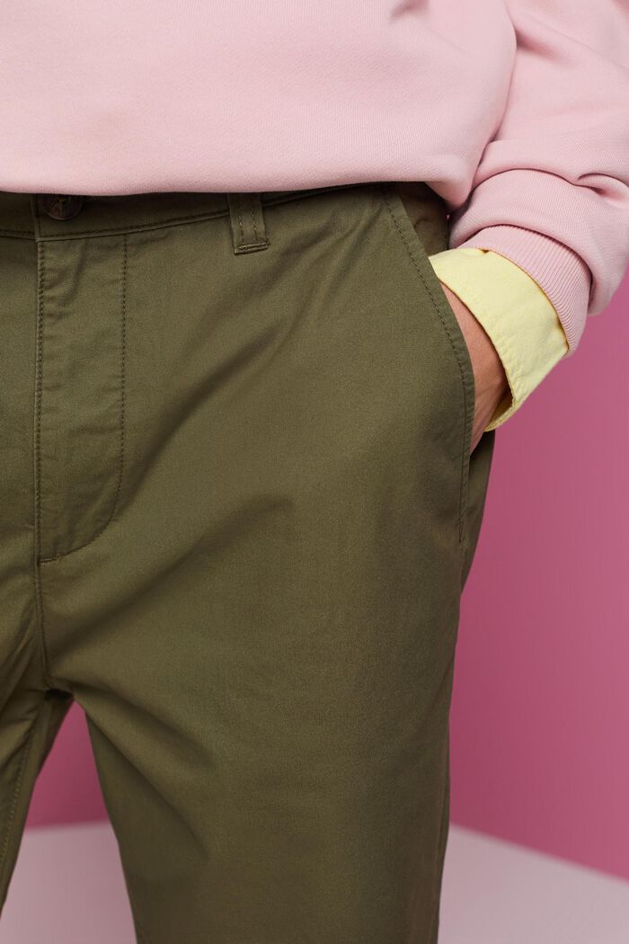 Shorts im Chino-Style aus nachhaltiger Baumwolle
