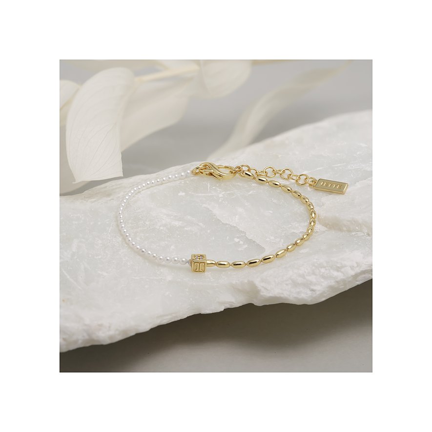 JETTE Armband NUGGET PEARL