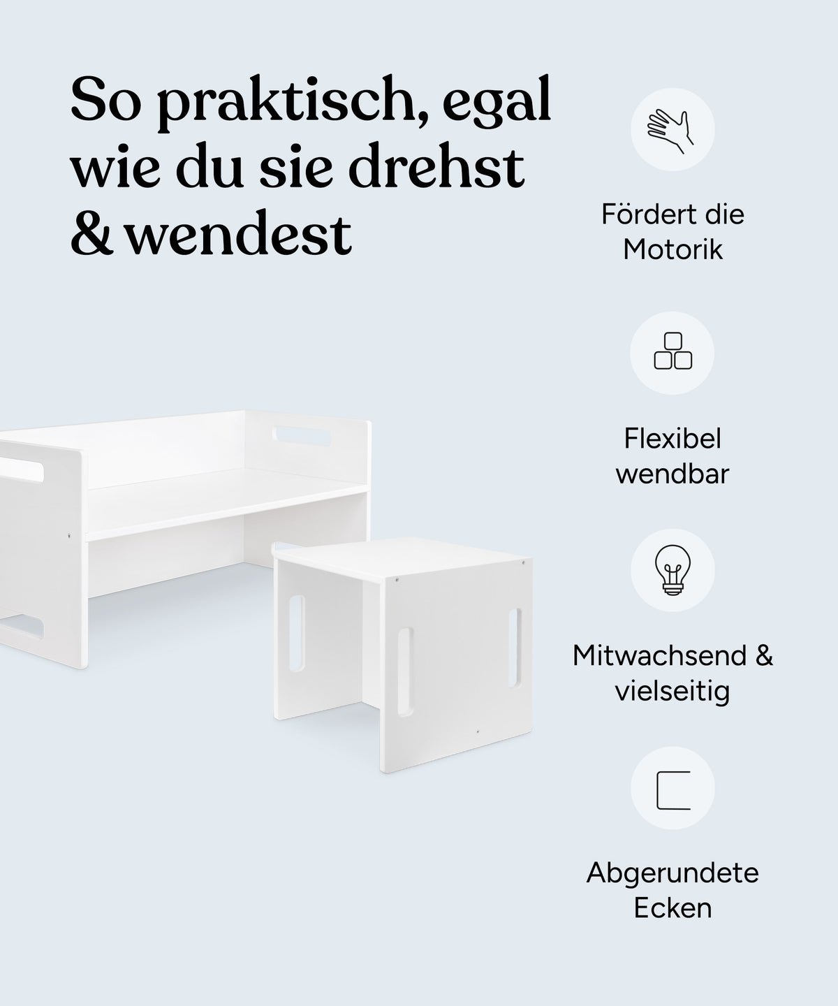Hocker Weiß