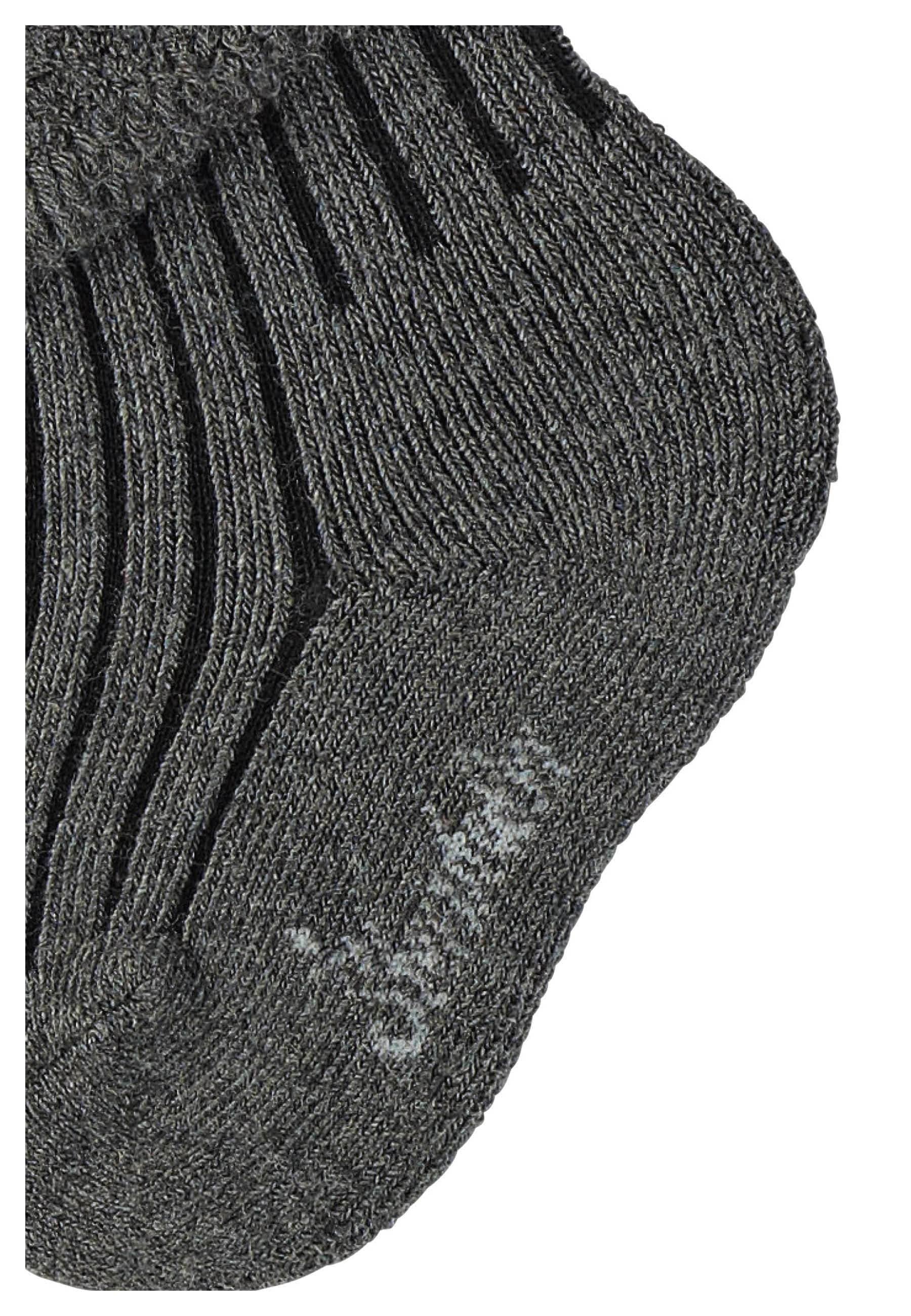 Babysocken uni mit Rippstruktur, Vollplüsch innen