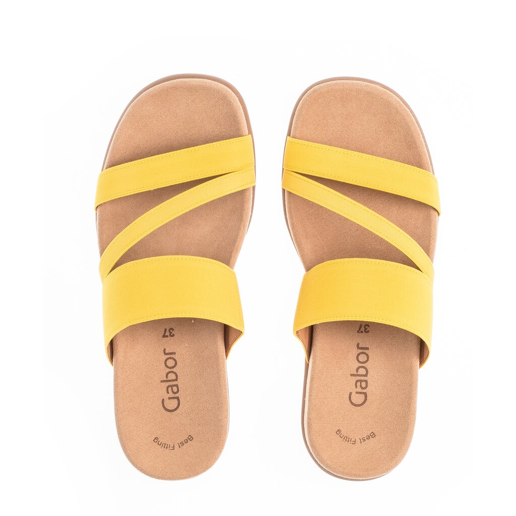 Gabor fashion Pantolette gelb