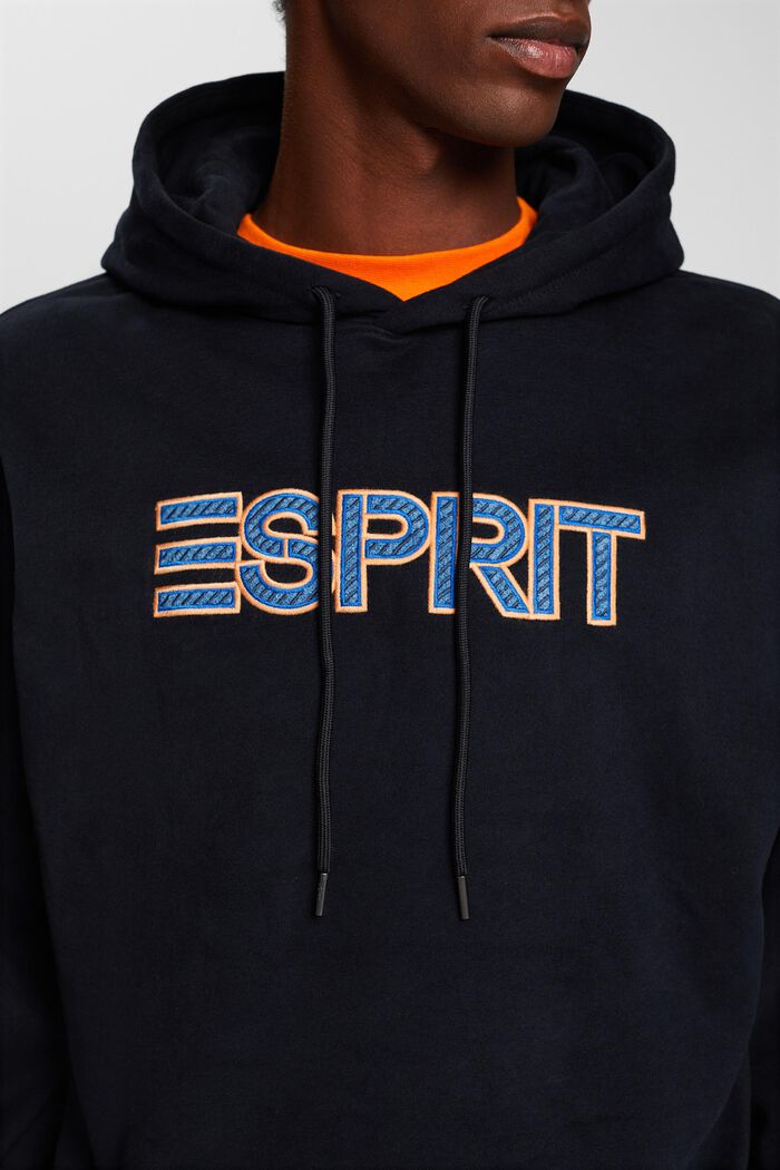 Logo-Hoodie aus Baumwollmix