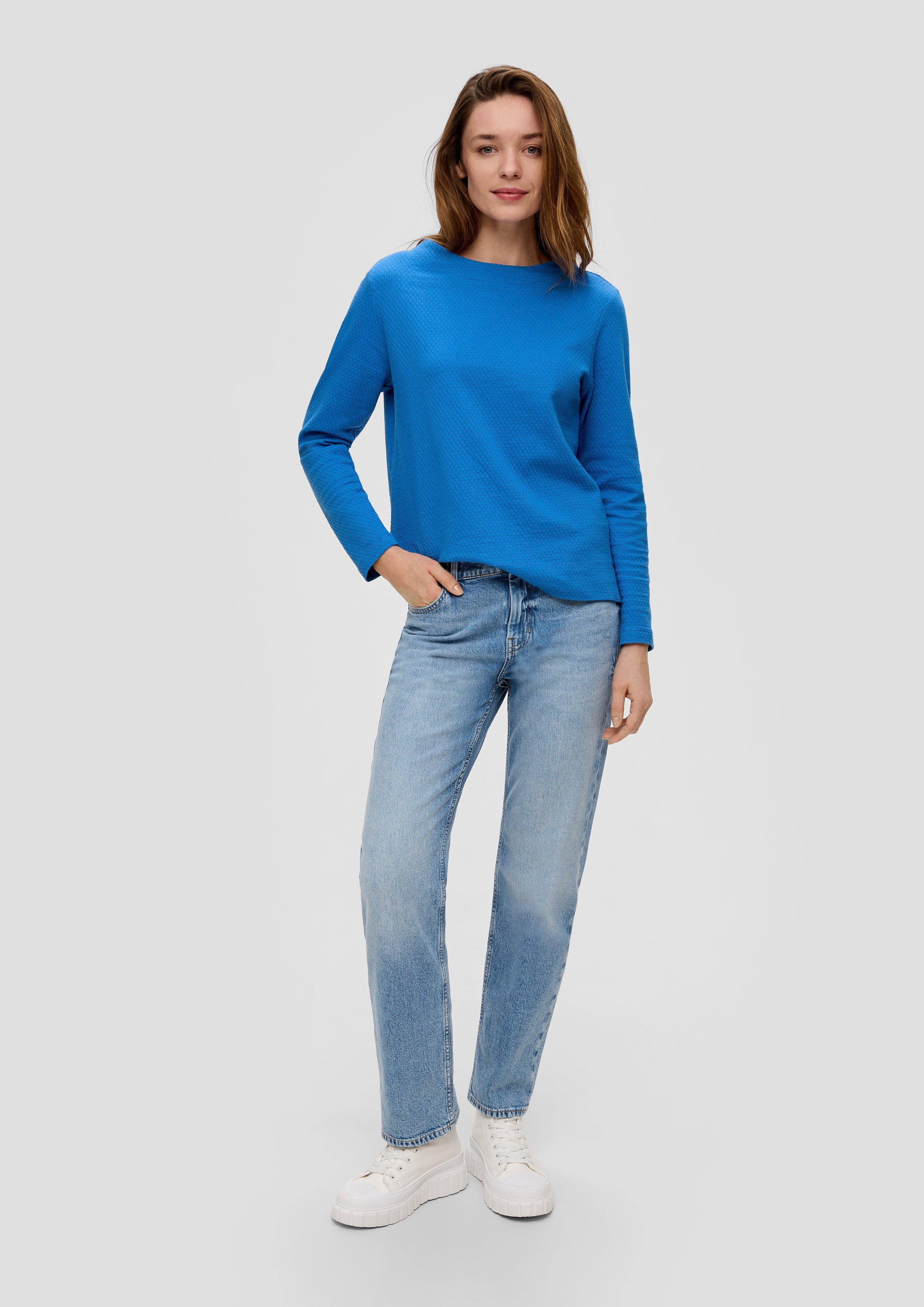 Sweatshirt mit Dobby-Struktur  2157755-5531