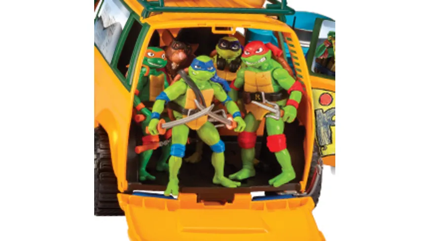 Teenage Mutant Ninja Turtles Mutant Mayhem Pizza Van