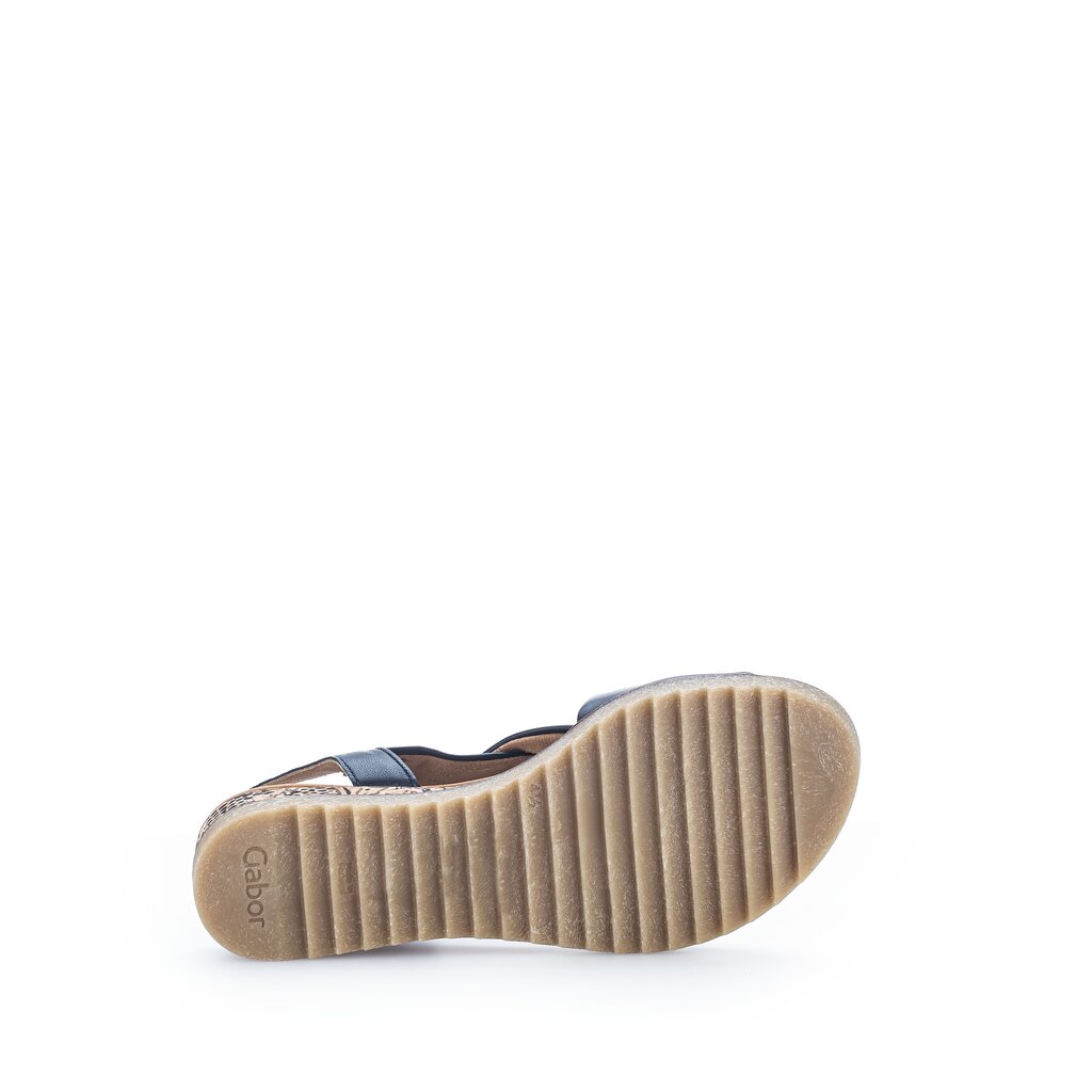 Gabor comfort Keilsandalette blau