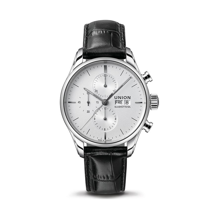 Union Glashütte Herrenuhr Viro Chronograph