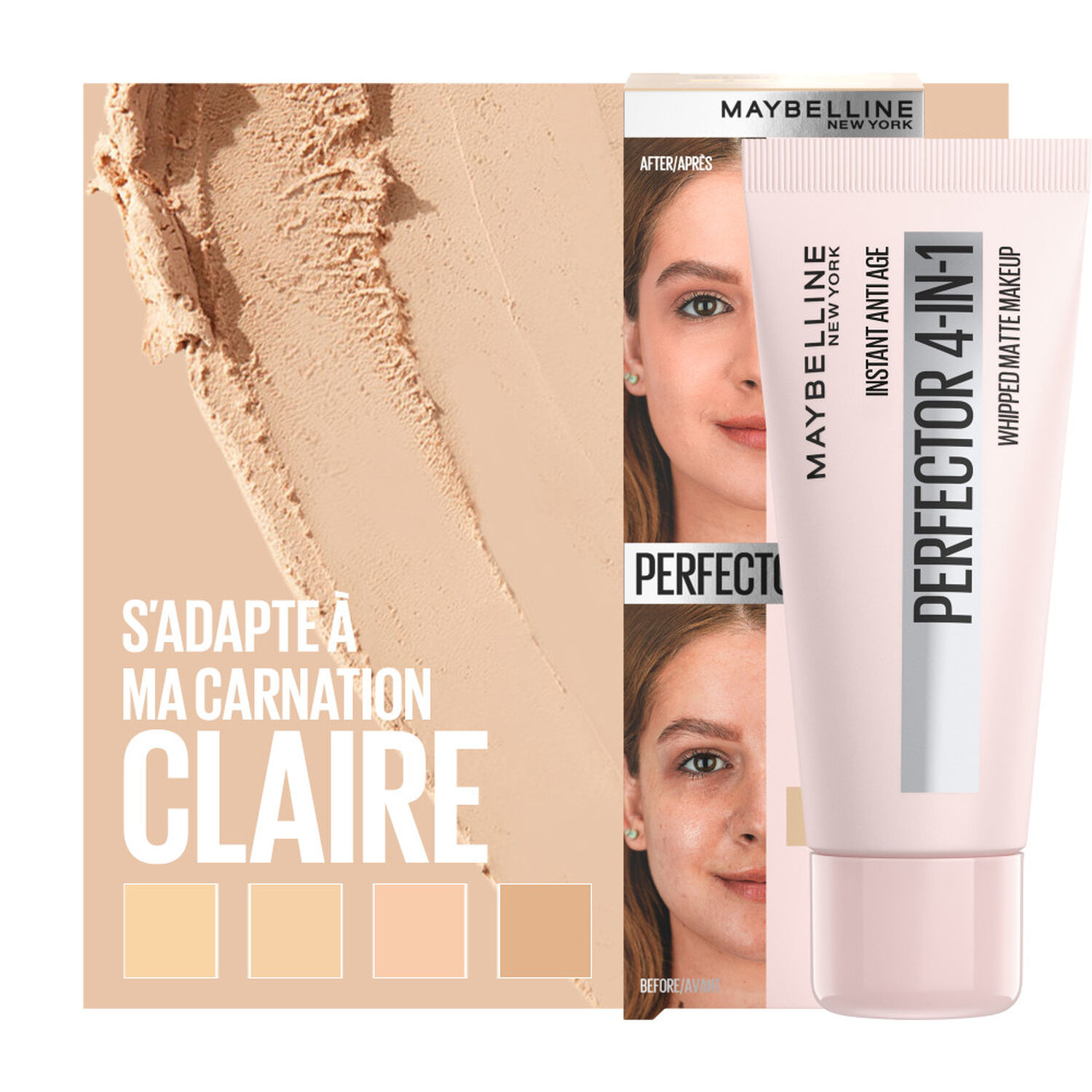 Maybelline New York Instant Anti Age Perfecteur de teint matifiant 4-en-1