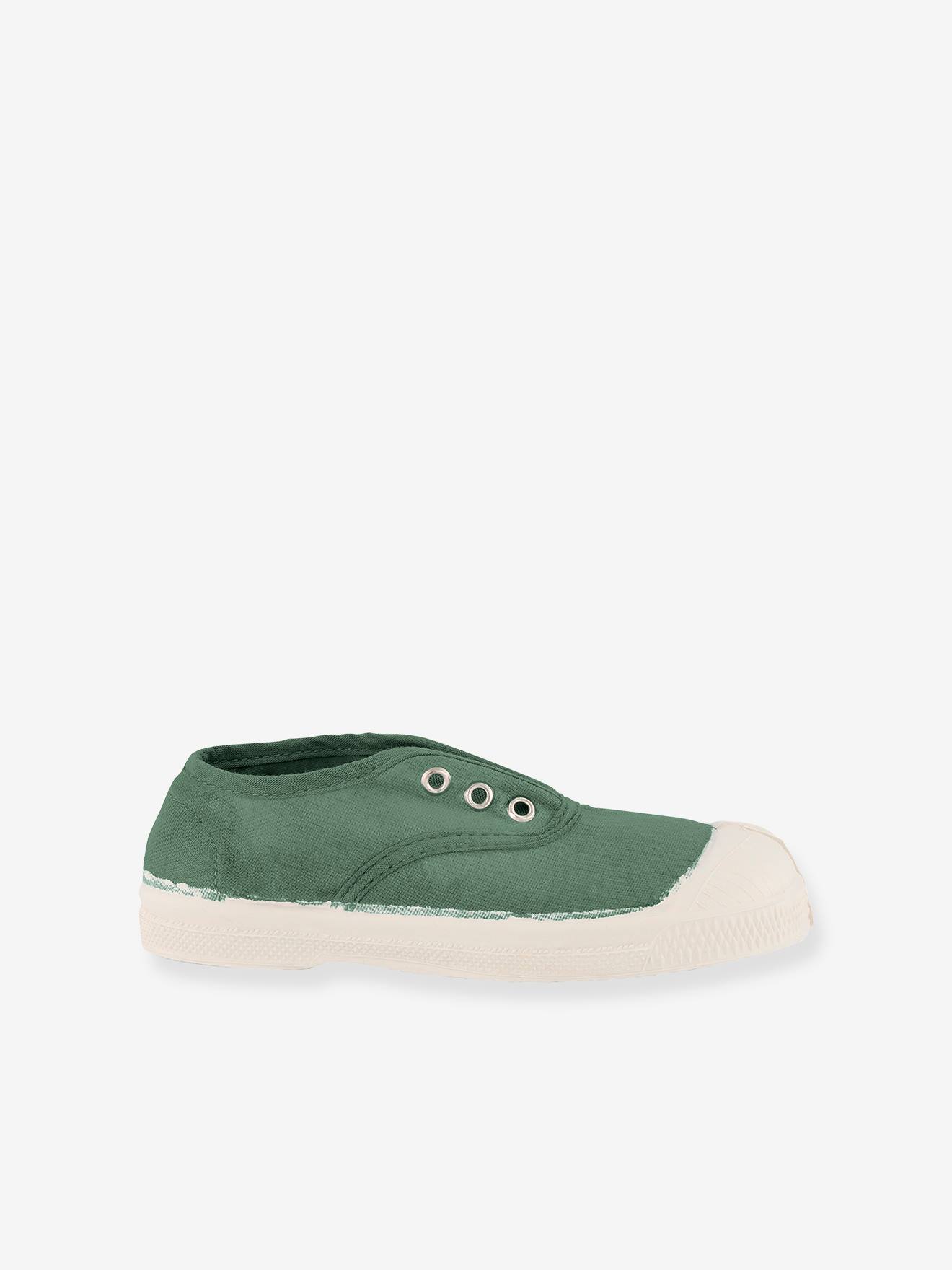 Tennis coton enfant Elly BENSIMON® vert