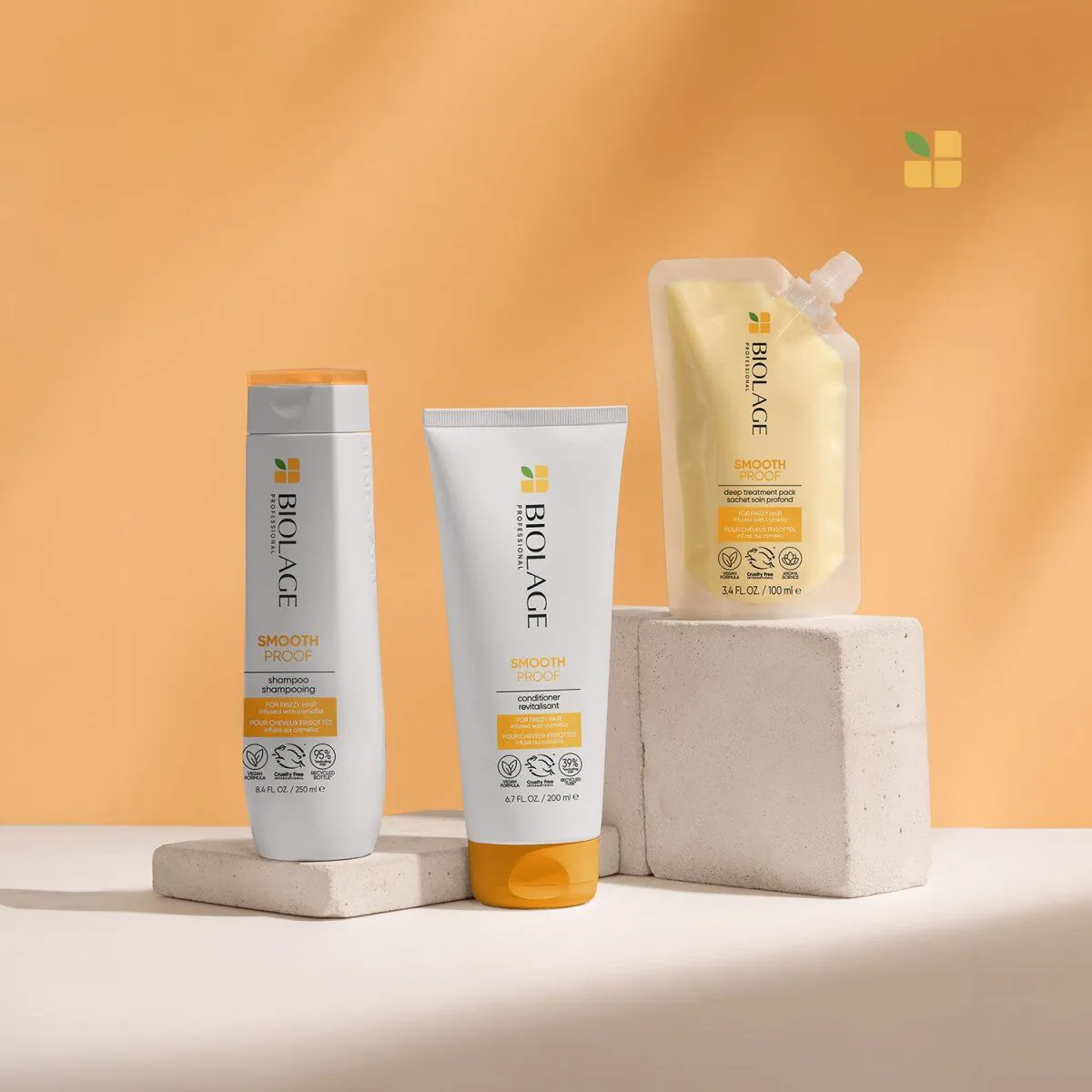 Biolage Smooth Proof Hårbalsam Udglattende