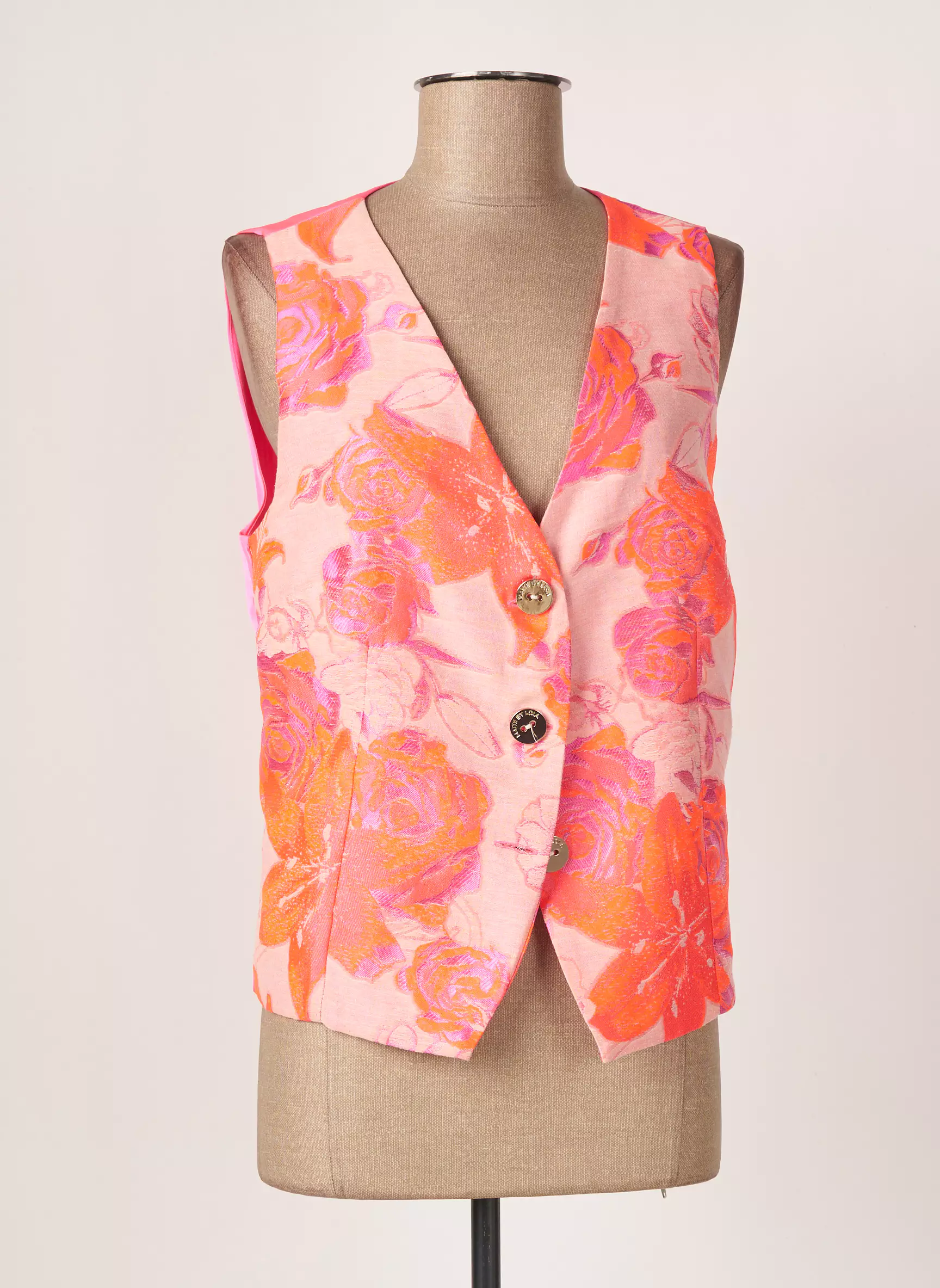Lola Casademunt Gilet Femme couleur rose