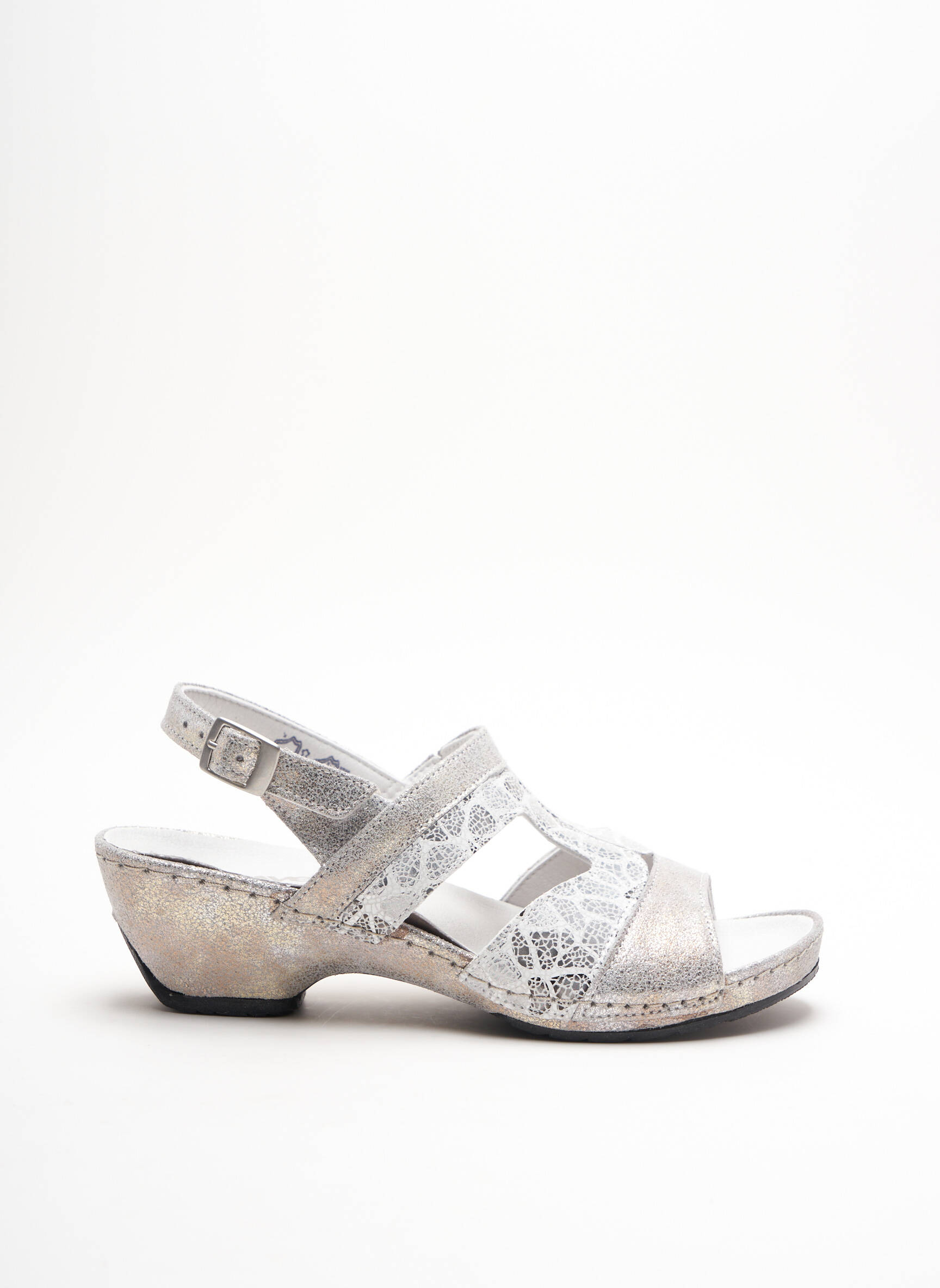 Suave Sandales Nu Pieds Femme couleur gris
