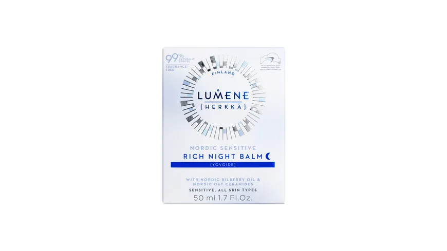 Lumene Nordic Sensitive Rich Night Balm 50 ml