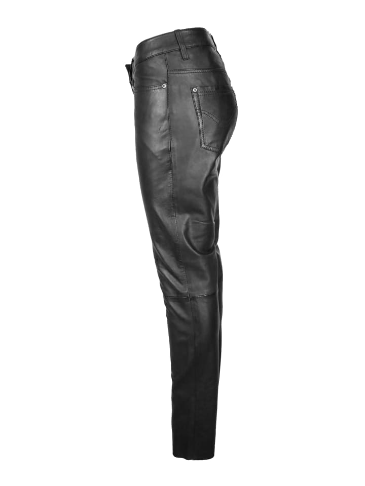 JCC Lederhose 31020262 in schwarz günstig kaufen 46