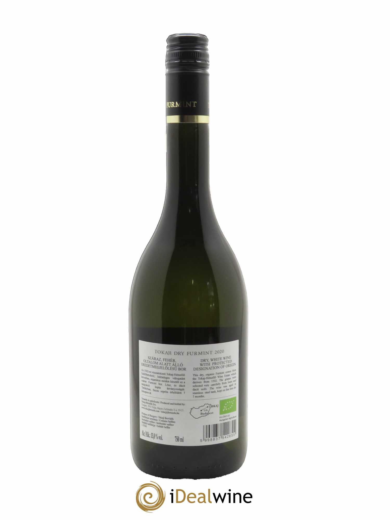 Tokaji Dry Hétszölö (Domaine)  2020 - Lot de 1 Bouteille