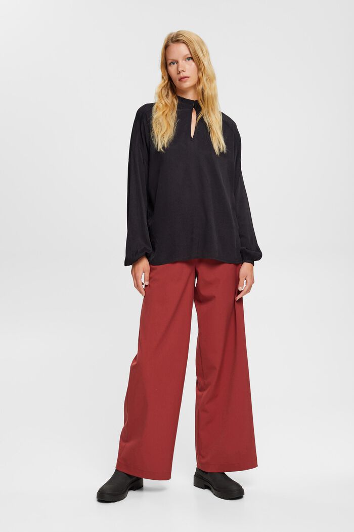 Bluse mit extra feiner Struktur