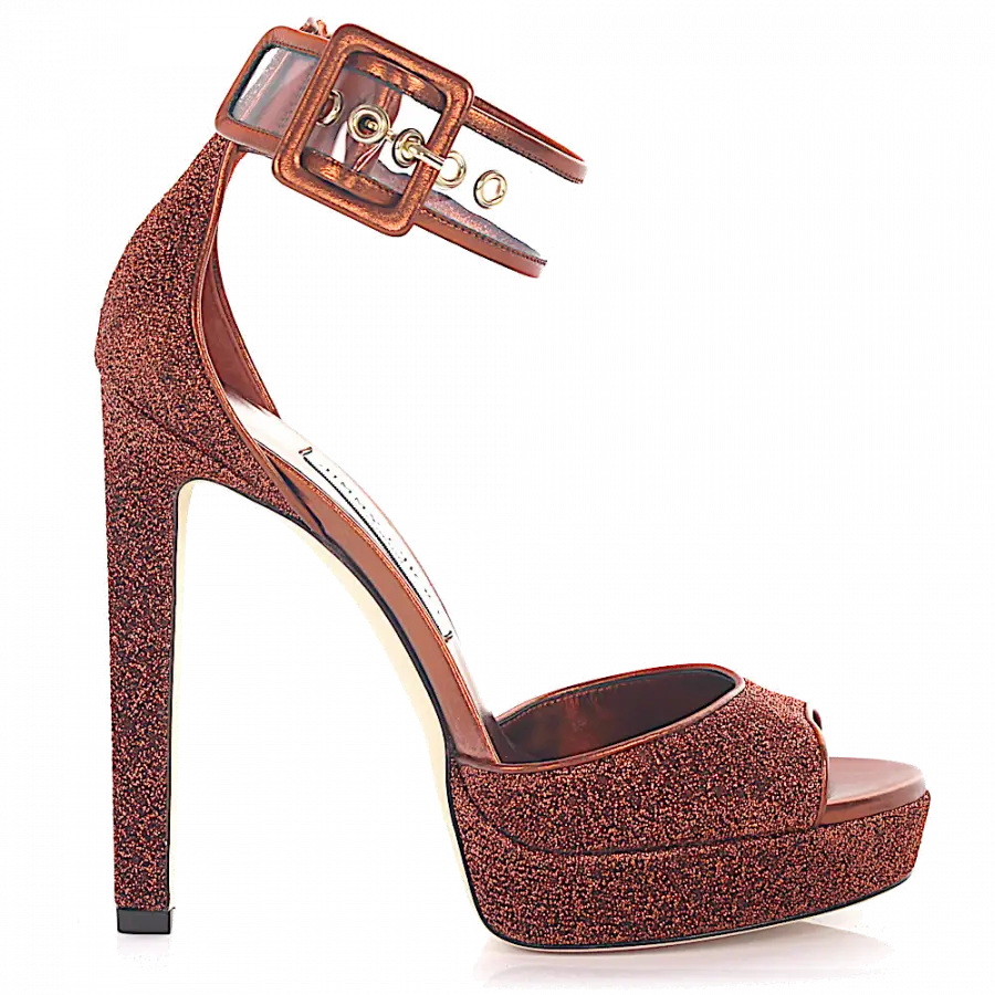 Jimmy Choo - Plateausandalen - orange