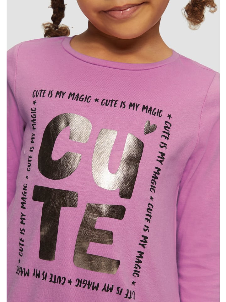 s.Oliver T-Shirt langarm in Pink günstig kaufen