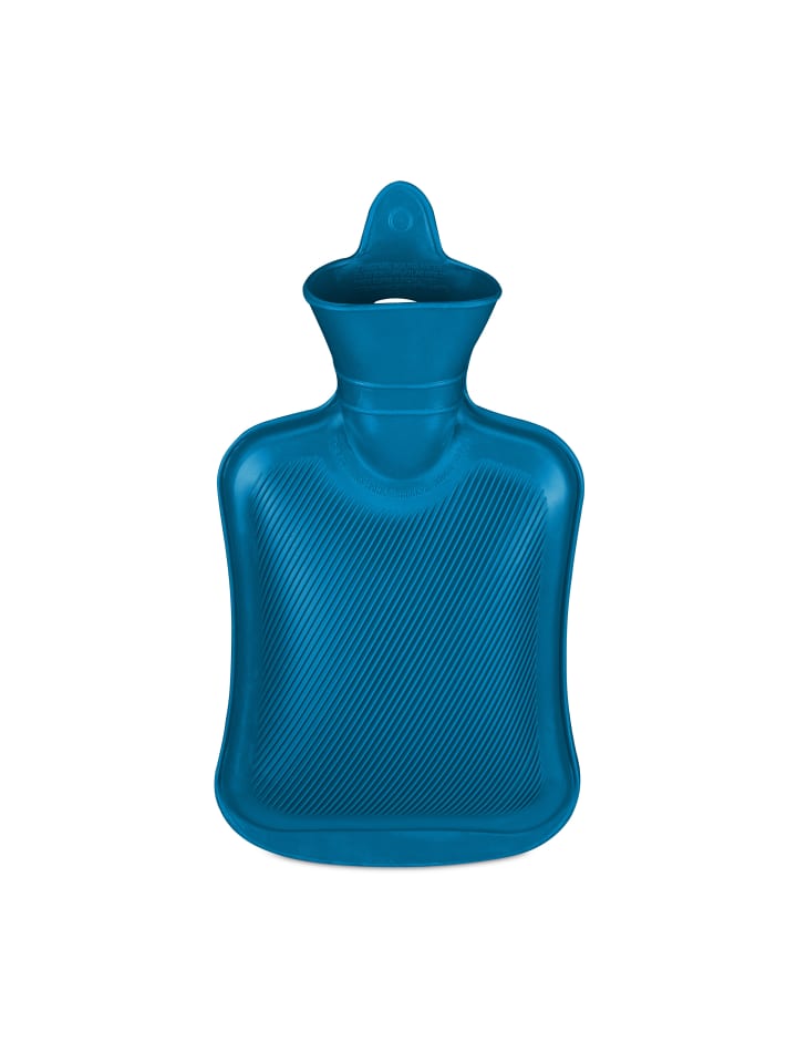 relaxdays Wärmflasche in Blau - 1 Liter günstig kaufen onesize