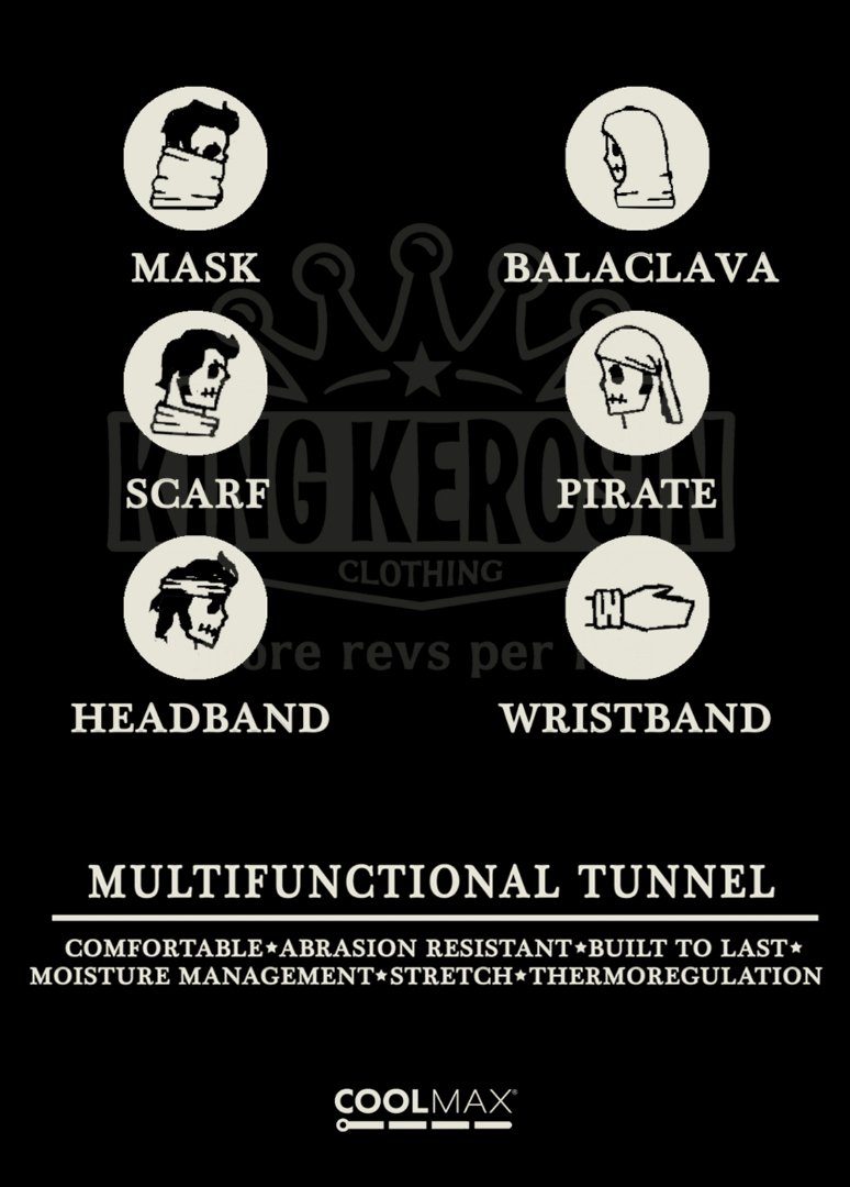 King Kerosin Multifunktionstuch Seepdway Multifunktionstuch
