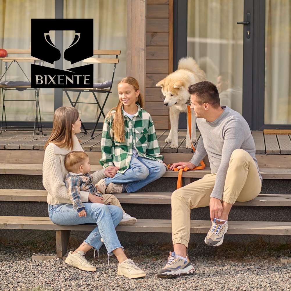 BIXENTE faltbarer Lounge Klappsessel schwarz