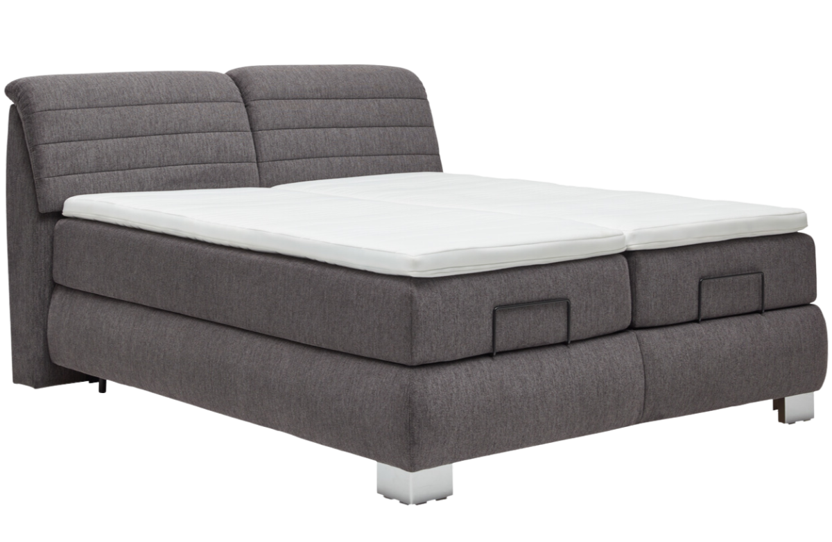 Oschmann Boxspringbett 21015 Anthrazit 180 x 200 cm