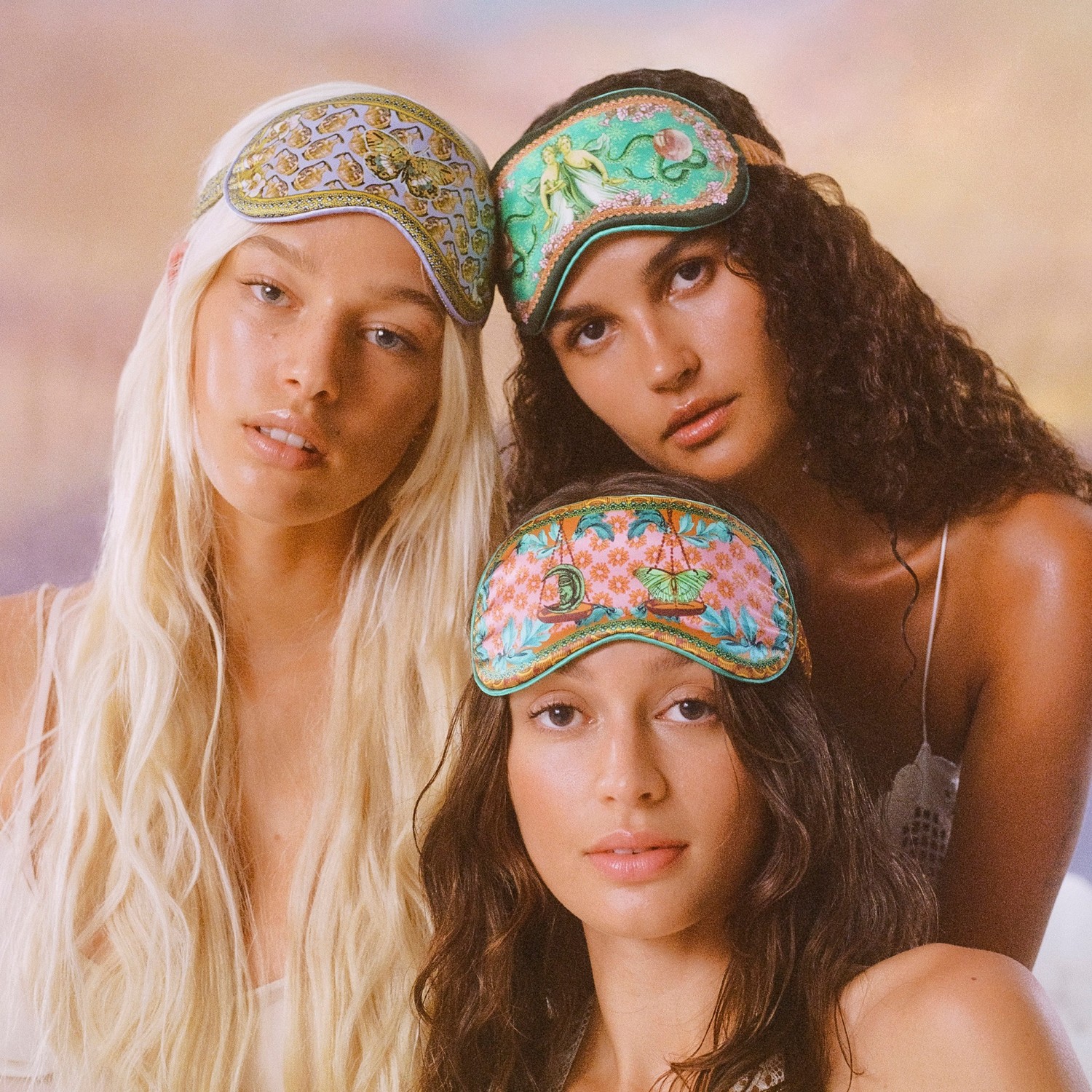 Maska do spania Slip Slip Pur Silk - znak zodiaku - bliźnięta