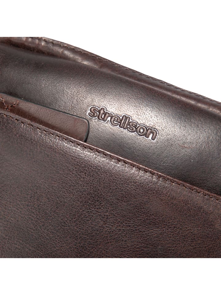 Strellson Schultertasche 'Abbey Marcus in Dunkelbraun 20 x 23 x 3 cm' günstig kaufen onesize