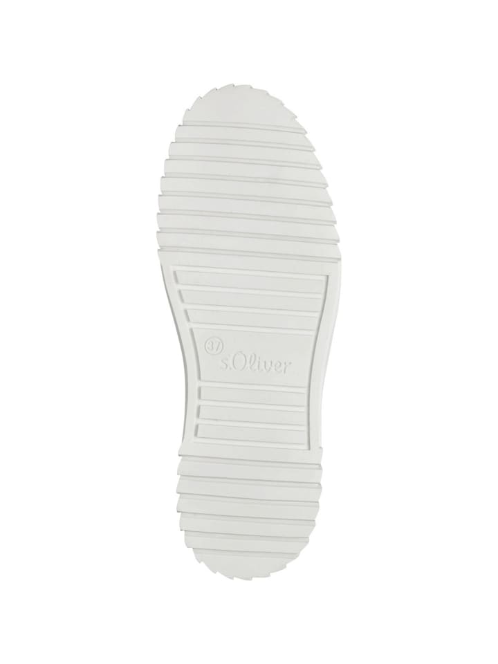 s.Oliver Schnürschuhe in white günstig kaufen