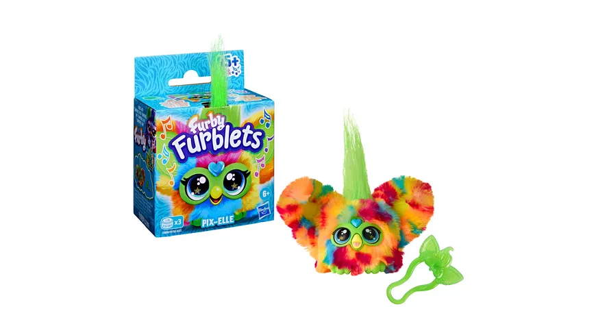 Hasbro - Furby Furblets Mini elektronisches Plüschspielzeug, 1 Stück, sortiert