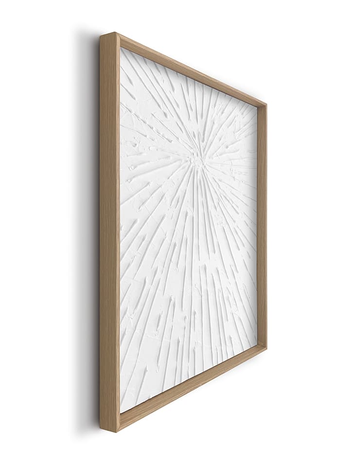 Orangewallz Gerahmtes 3D-Bild 