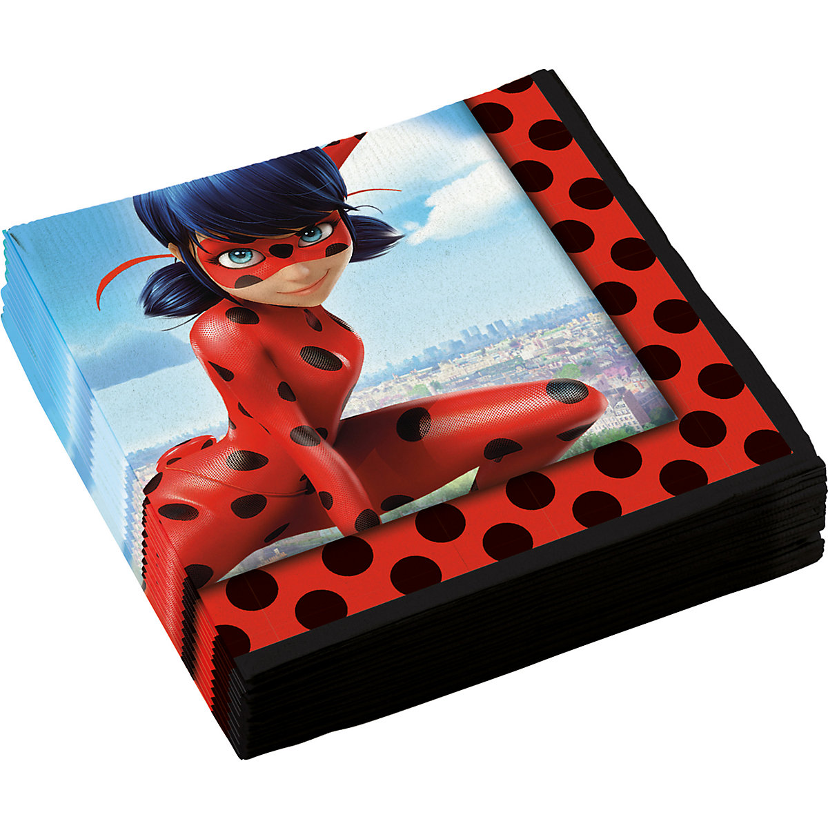Servietten "Miraculous" 33 cm, 20 Stück