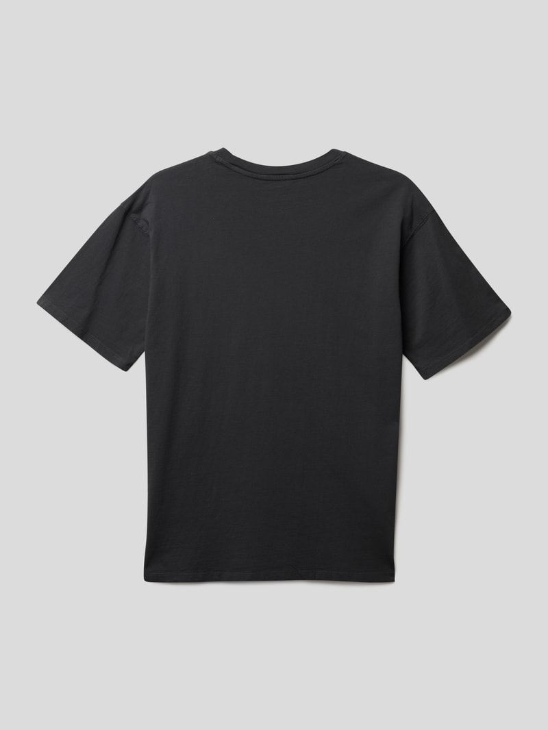 T-Shirt mit Motiv-Print in graphit