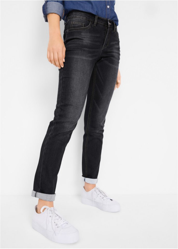 Thermojeans mit kuscheliger Innenseite, Boyfriend