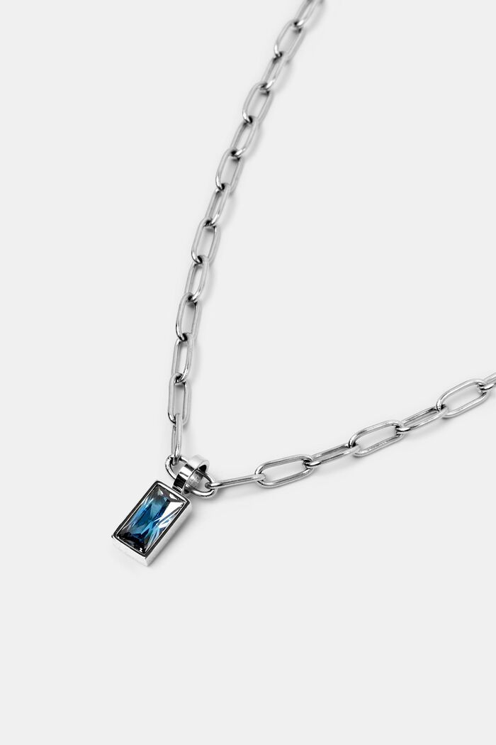 Kette mit Anhänger, Edelstahl