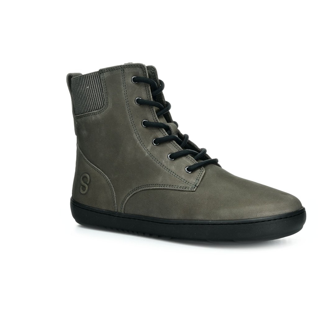 Shapen Urbaneer 2.0 Dark Grey Winterbarfußschuhe
