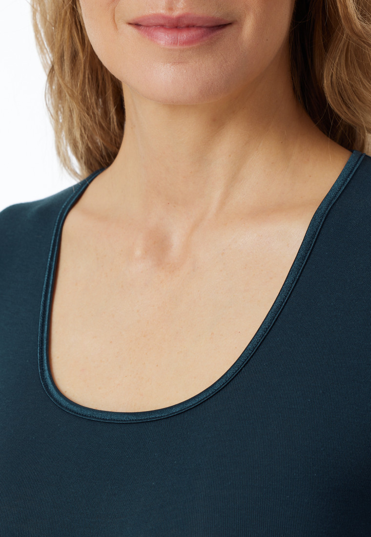 Shirt kurzarm dunkelblau - Luxury