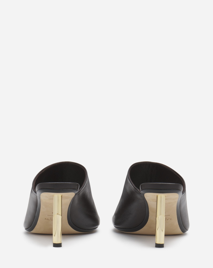SANDALES MULES SEQUENCE BY LANVIN EN CUIR