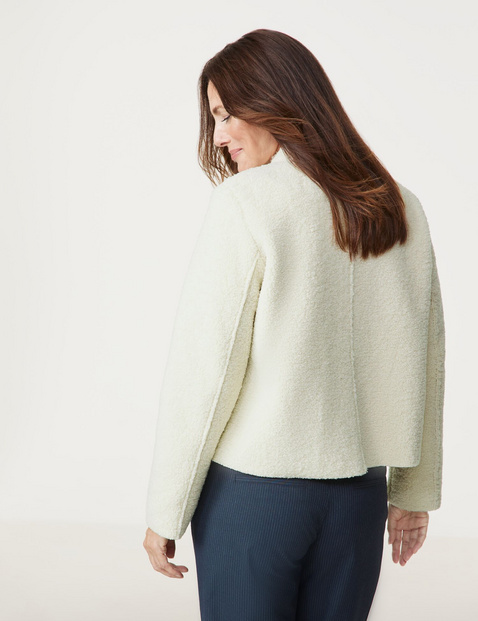 Blazerjacke aus Teddyfleece