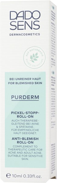 DADO SENS PURDERM Anti-Pickelpflege Gesicht Roll-On