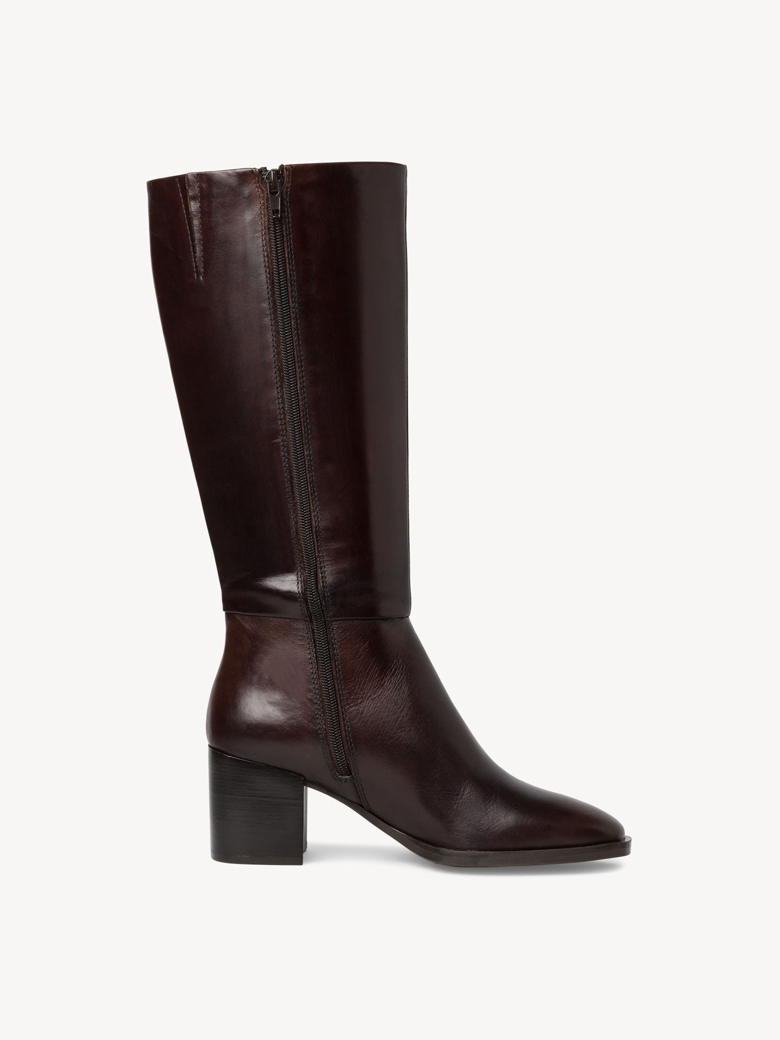 Bottes en cuir - marron