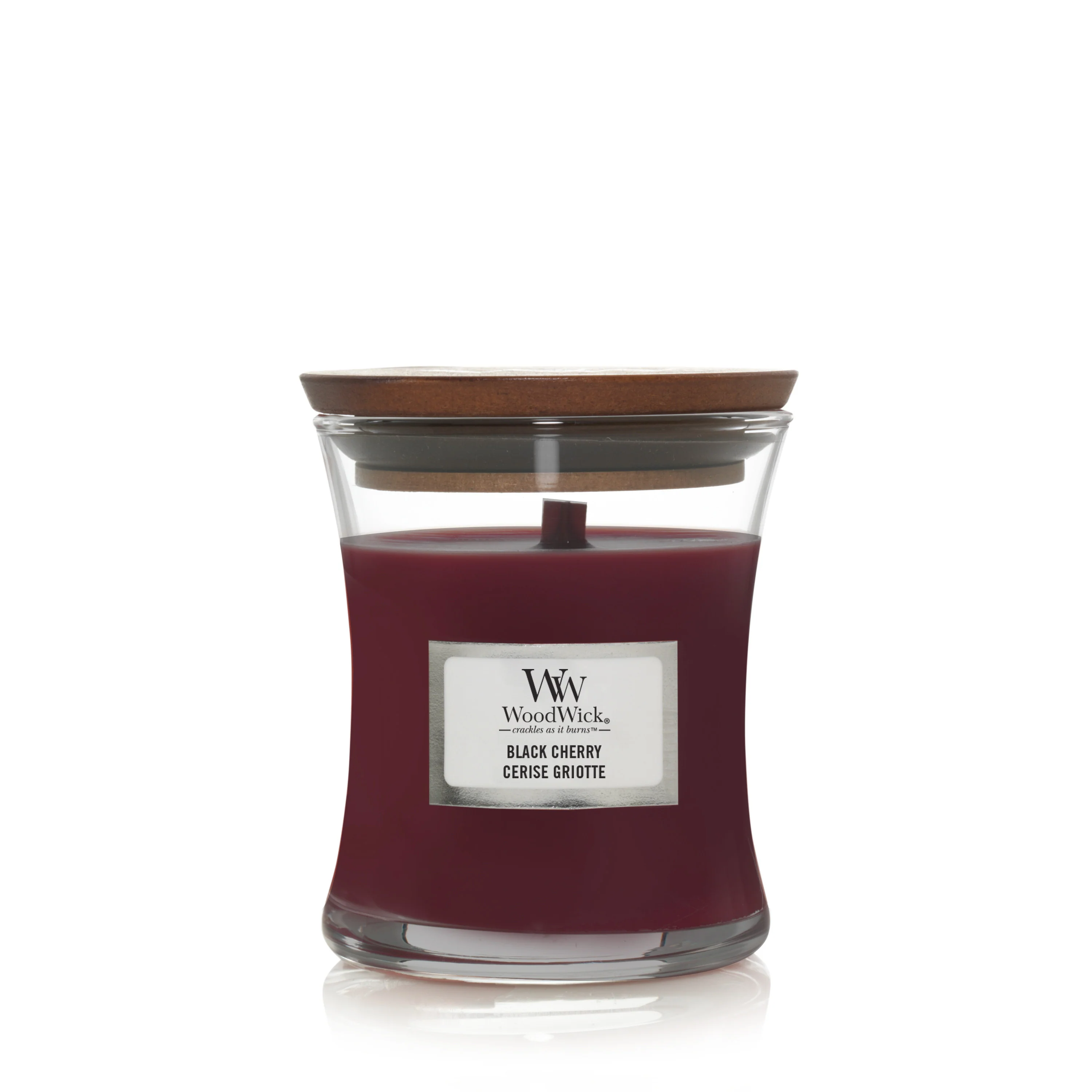 Bougie parfumée Hourglass Candles Cerise Noire