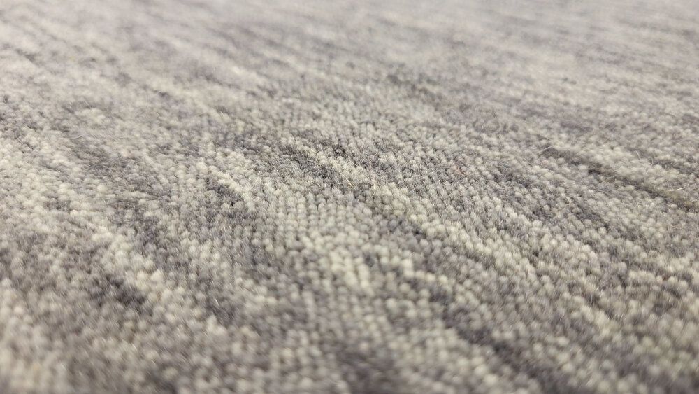 Handloom aus Indien Nonza Grau 70 x 140 cm