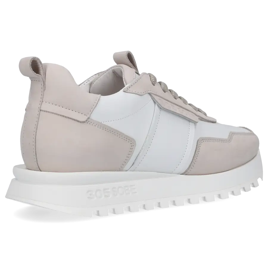 305 SOBE - Sneaker low BUCKET Veloursleder - grau