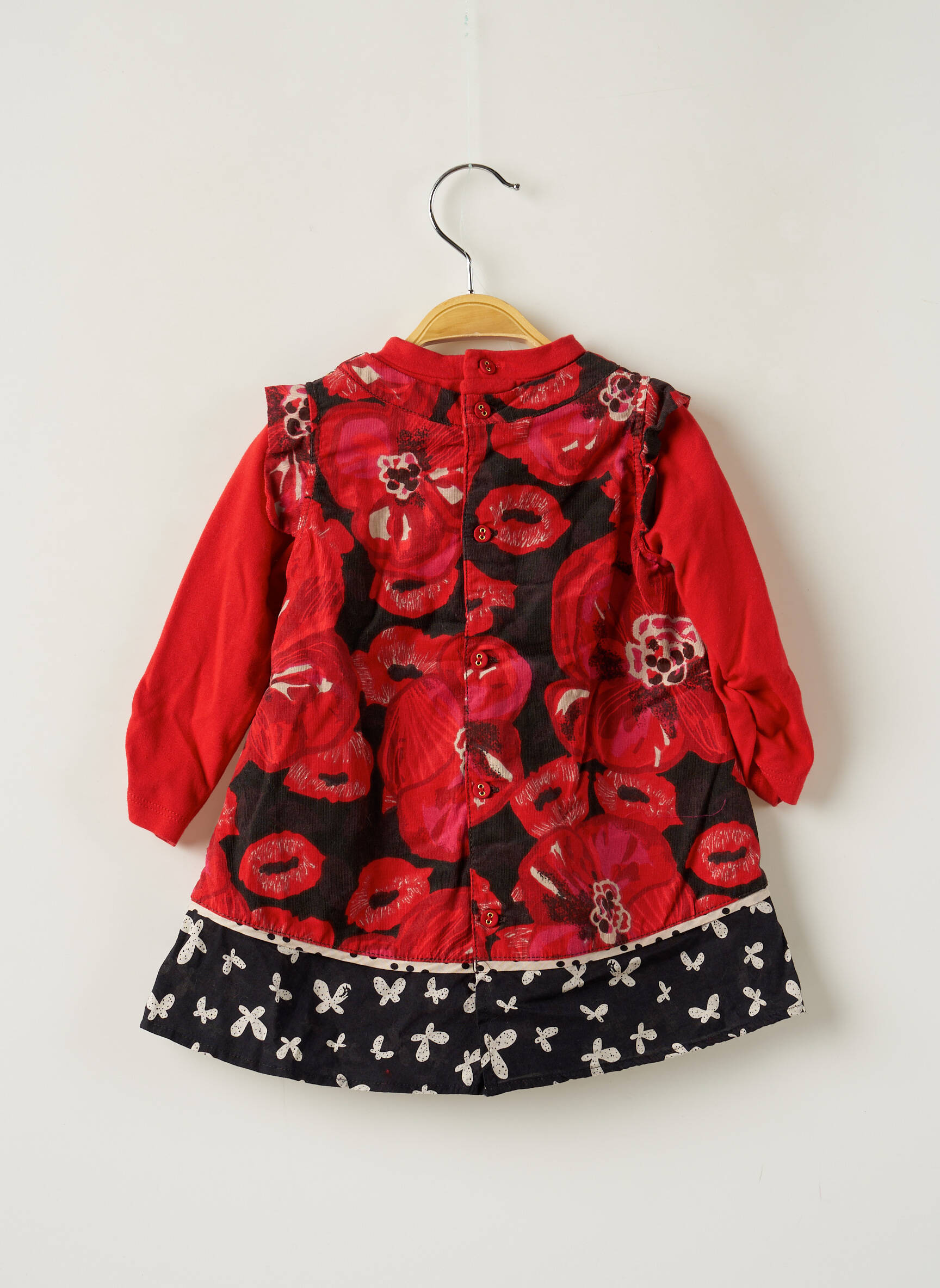 Catimini Robes Mi Longues Fille couleur rouge