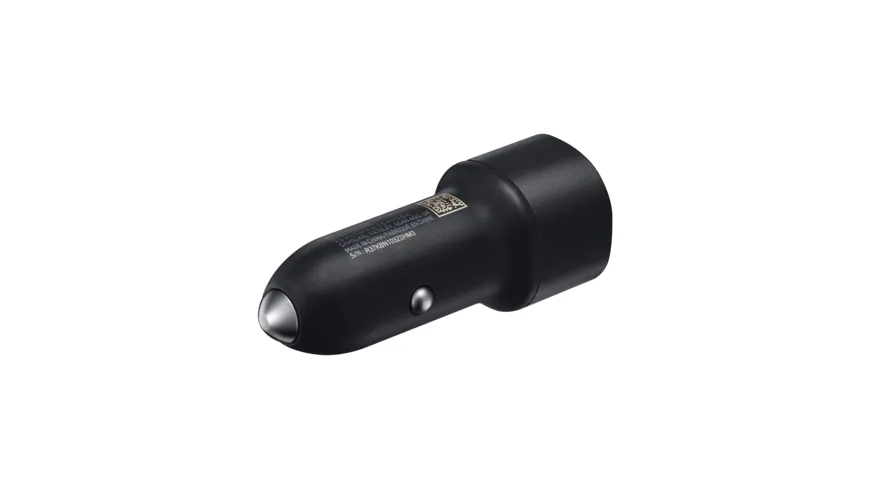 Dual KFZ-Schnellladegerät 2x USB Type-A (15W), Black
