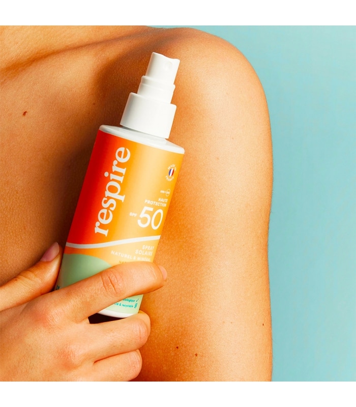 RESPIRE-SUN CARE-RESPIRE Spray solaire naturel & minéral SPF 50