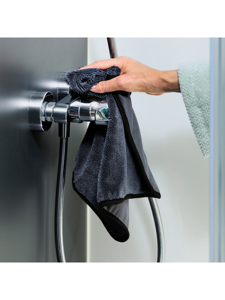 Erwin Müller Microfaser Microfasertuch 2er-Pack in grau günstig kaufen