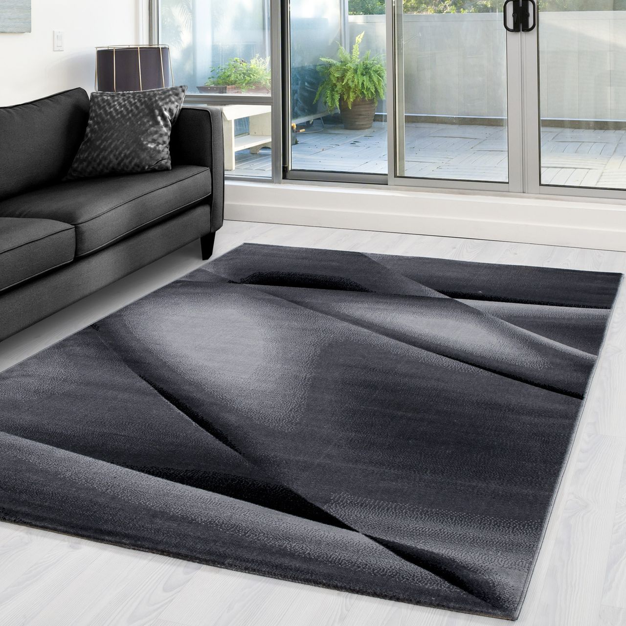 Ayyildiz Teppich, MIAMI 6590, BLACK, 200 x 290 cm